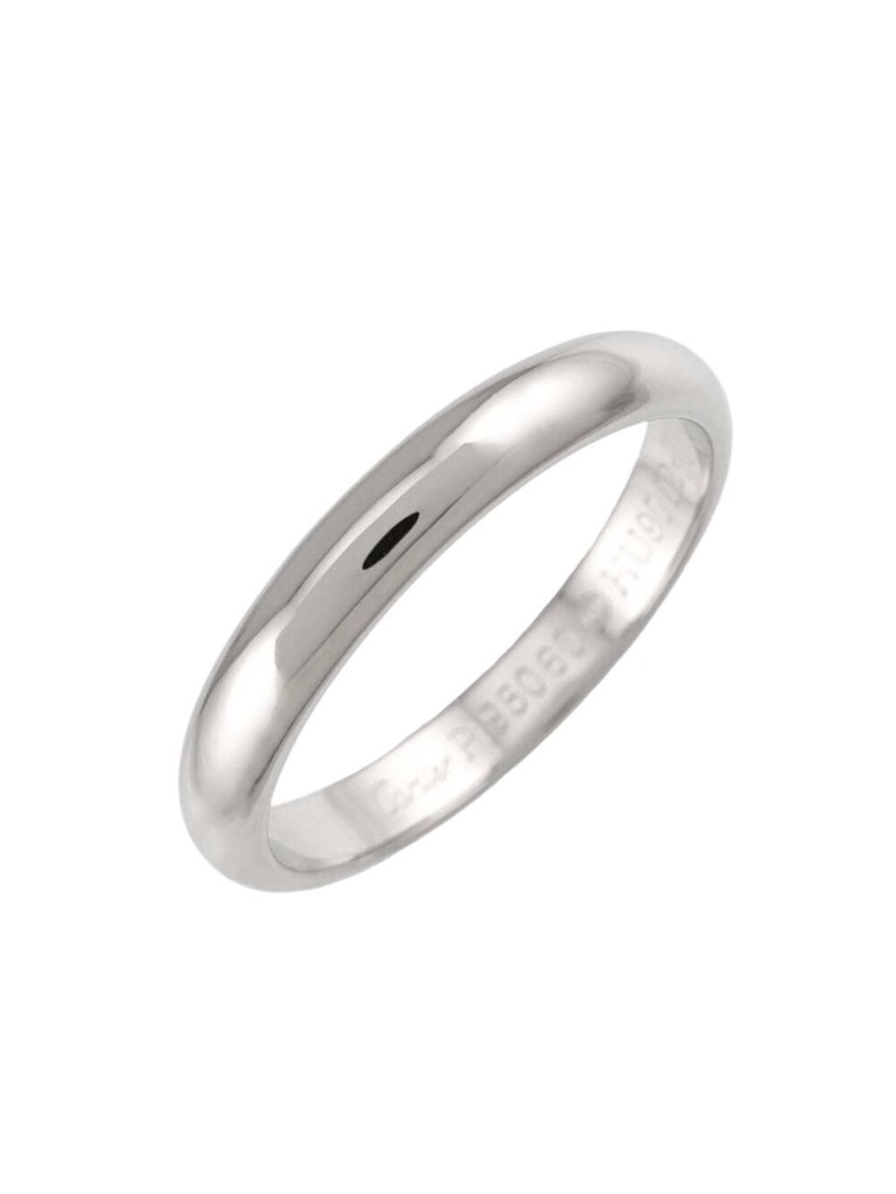 Cartier 1895 Classic 60 Ring Pt Platinum
